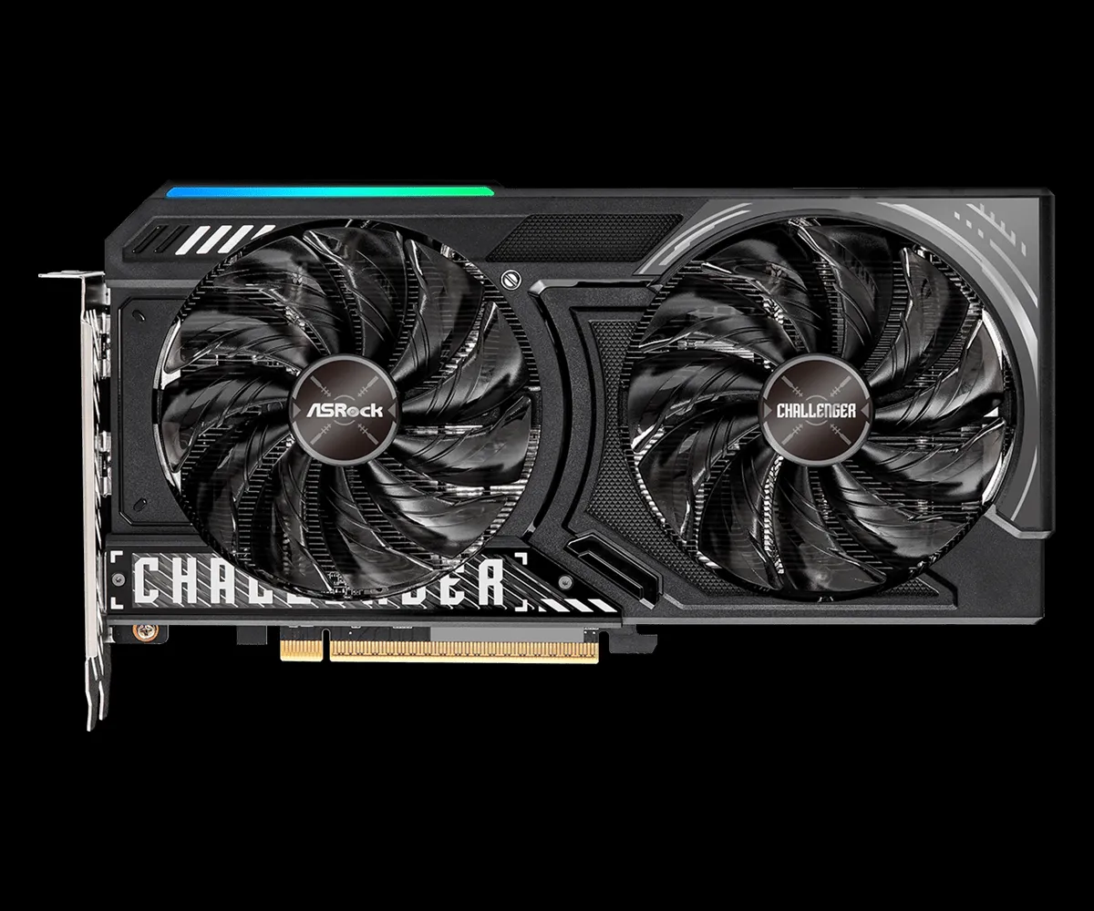 Card đồ họa ASRock AMD Radeon RX 9060 XT Challenger 16GB OC.