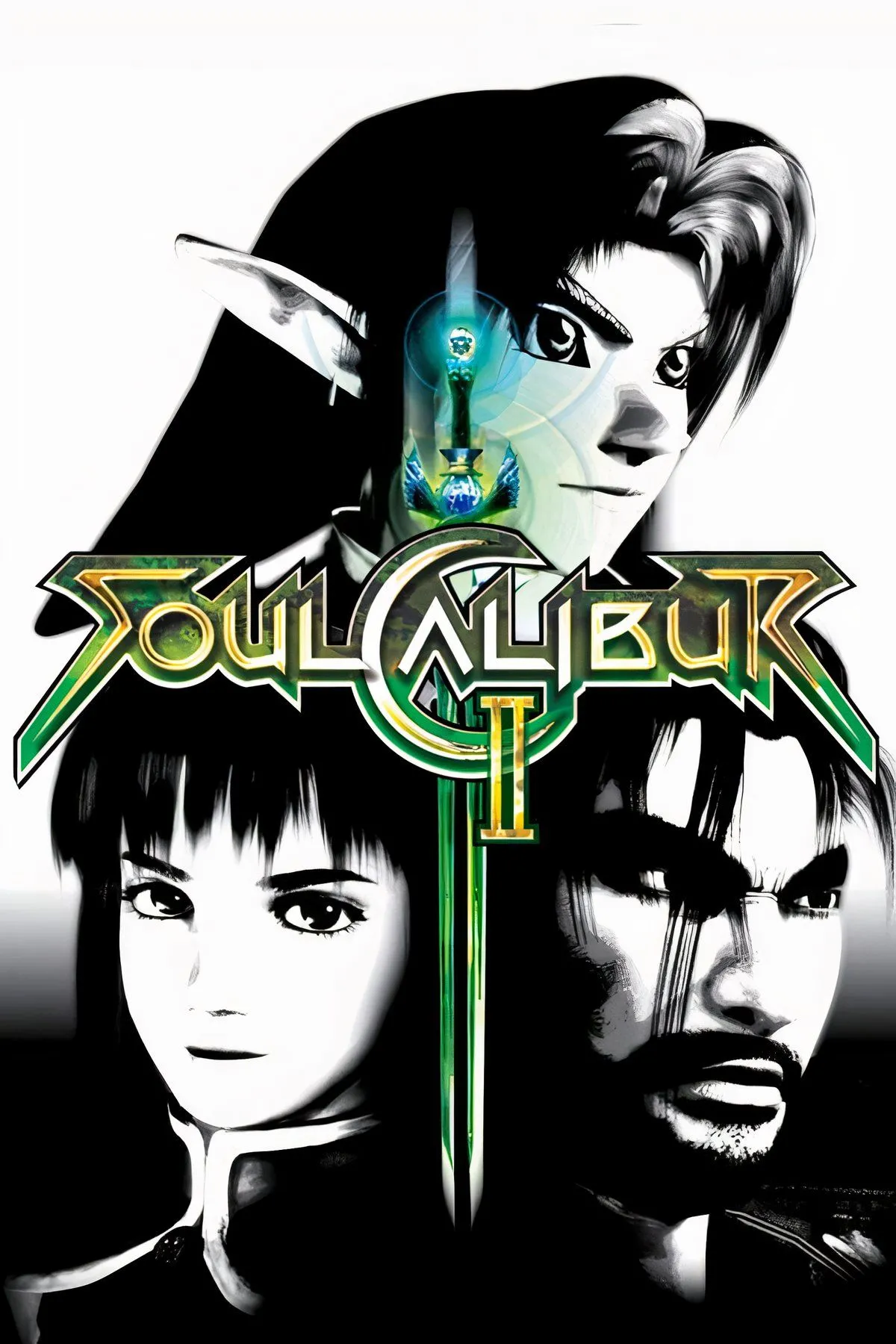 Giao diện màn hình game SoulCalibur II trên nền tảng giả lập GameCube NSO