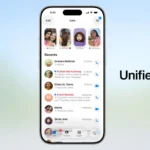 Giao diện ứng dụng Điện thoại được thiết kế lại trên iOS 26 hiển thị danh bạ yêu thích và cuộc gọi gần đây