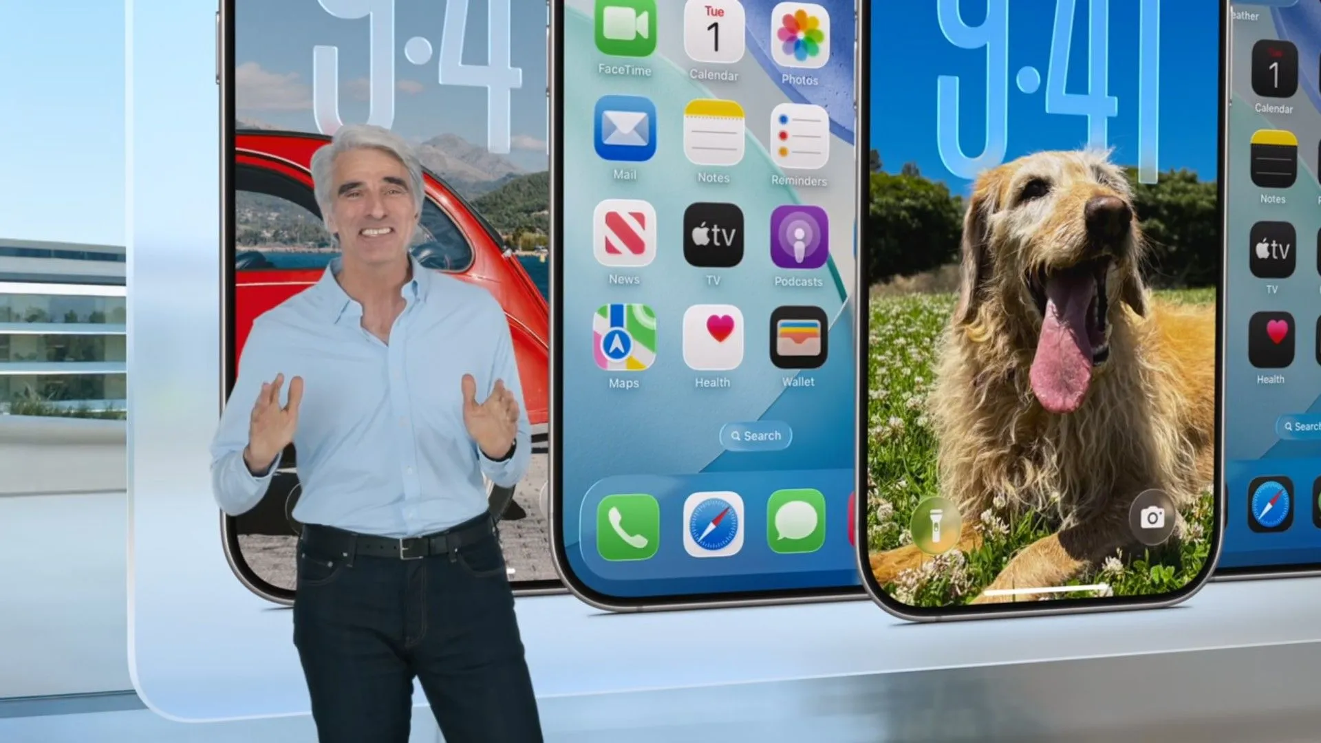 Hình ảnh giới thiệu iOS 26 tại sự kiện WWDC 25 của Apple