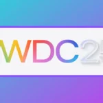 Hình ảnh quảng bá sự kiện Apple WWDC 2025