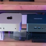 Máy Mac Mini M4 chạy hệ điều hành macOS