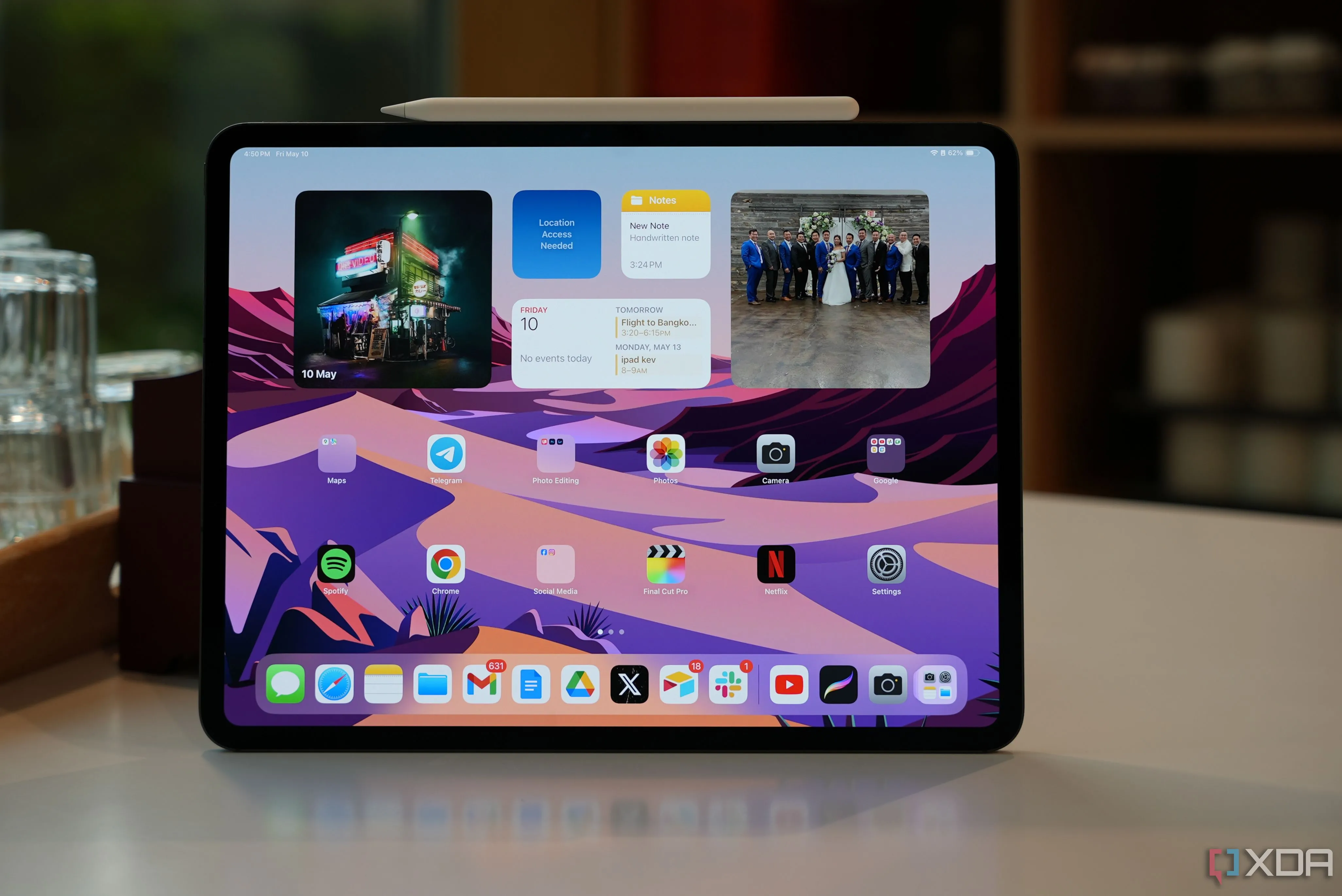 Máy tính bảng Apple iPad Air chip M3 màu tím nhạt