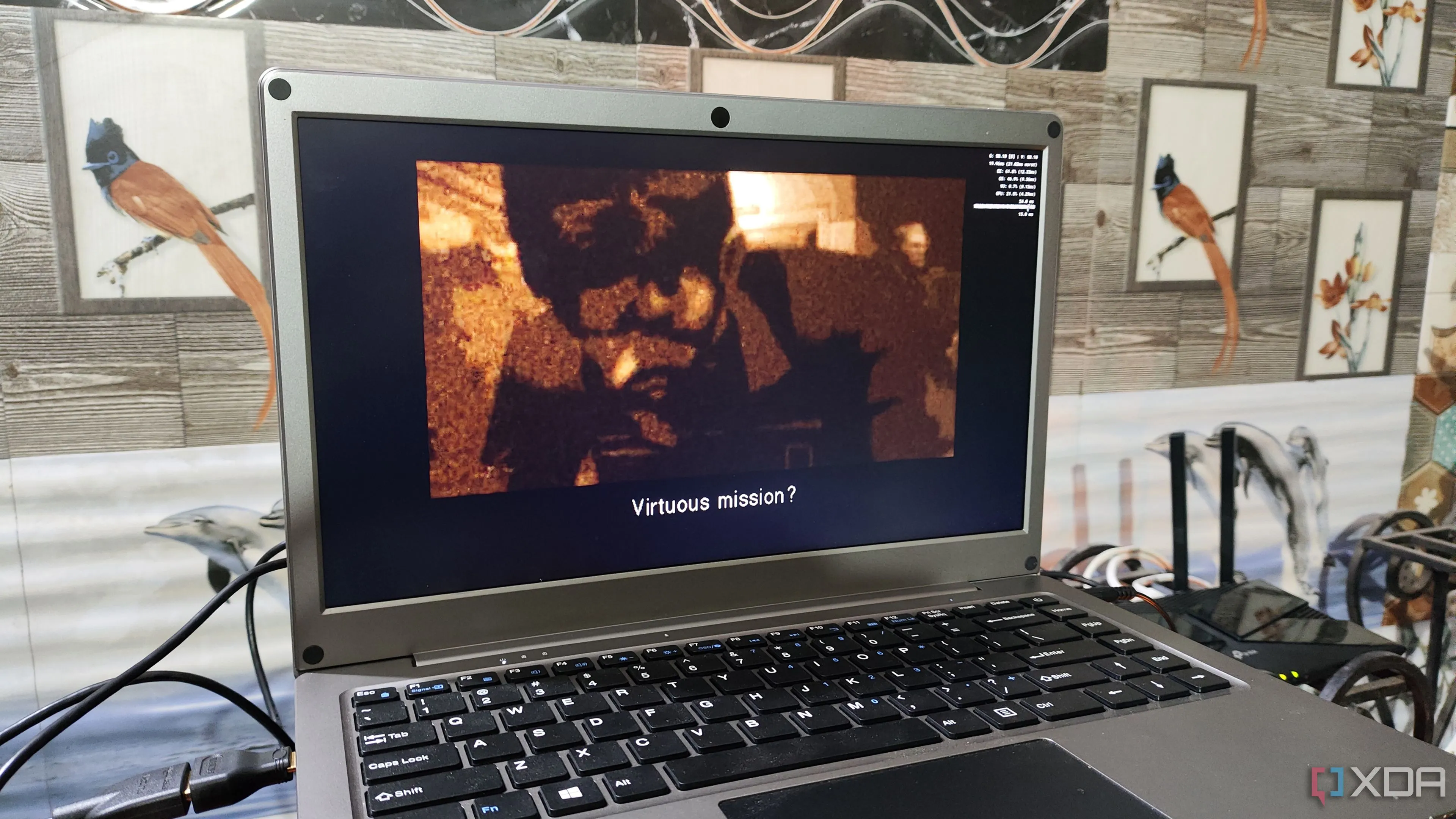 Raspberry Pi 5 đang chạy giả lập game Metal Gear Solid 3 qua AetherSX2/Retropie
