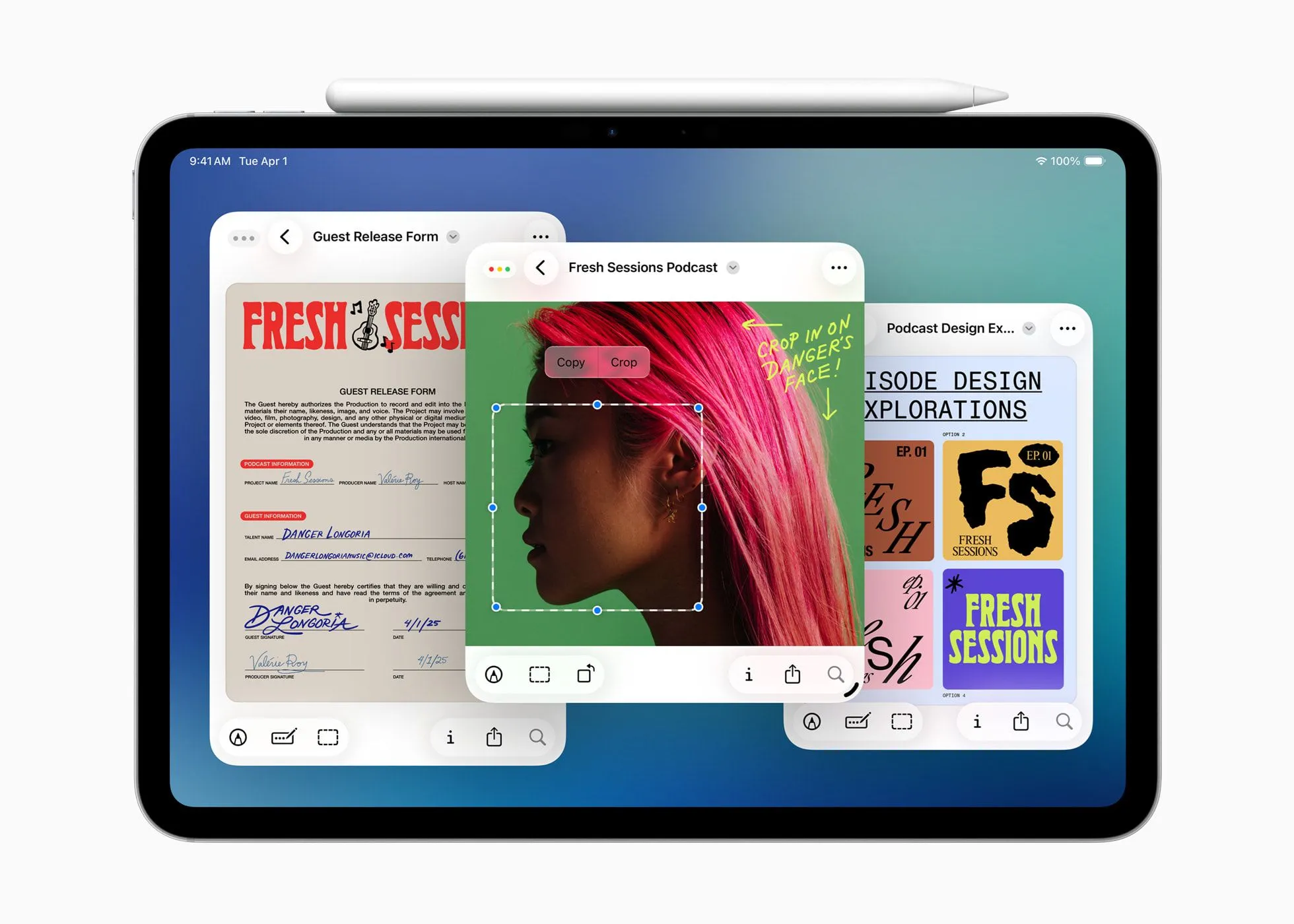 Ứng dụng Preview mới trên iPadOS 26 cho phép đánh dấu tài liệu