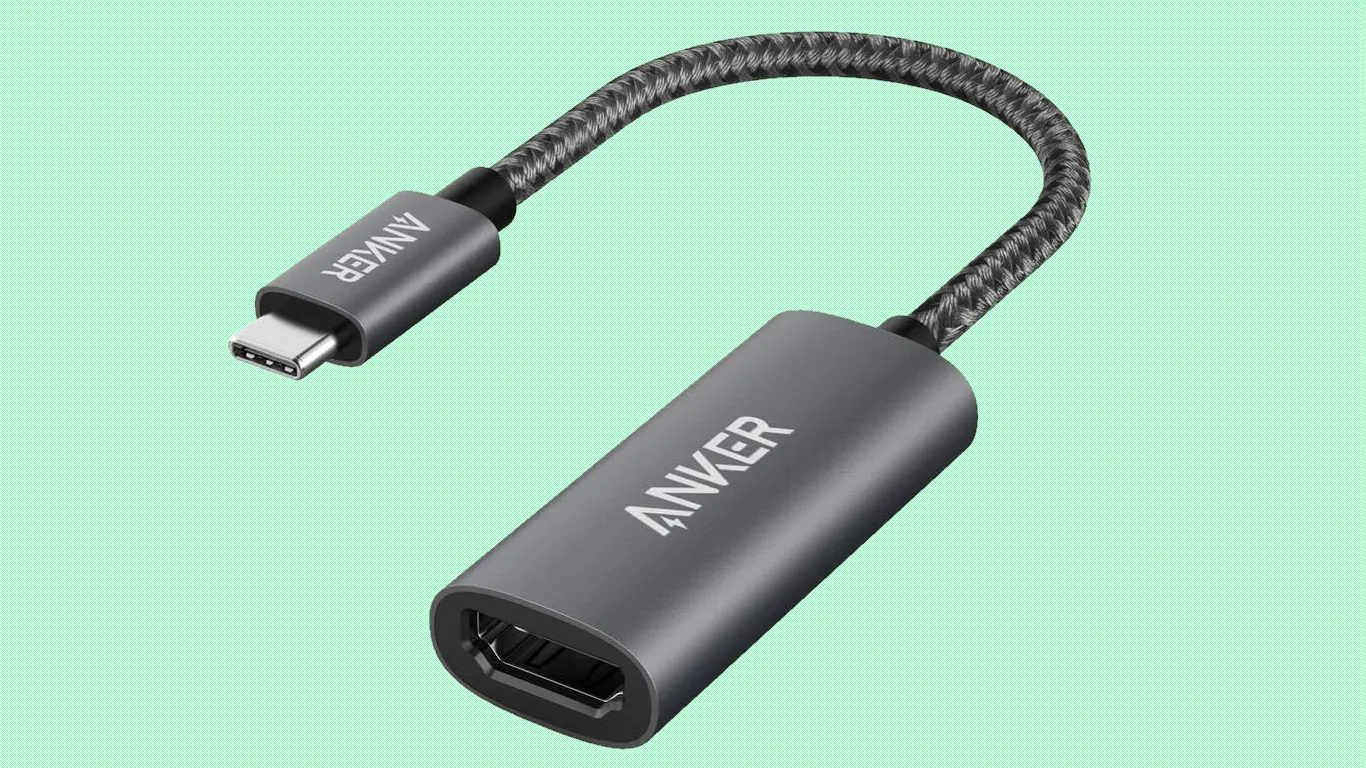 Bộ chuyển đổi Anker USB-C sang HDMI để kết nối điện thoại với TV