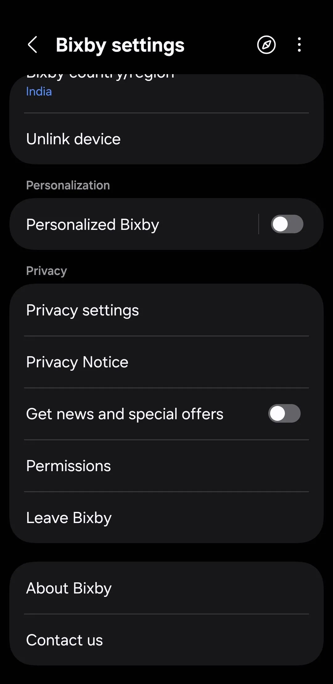 Cài đặt Bixby trên điện thoại Samsung