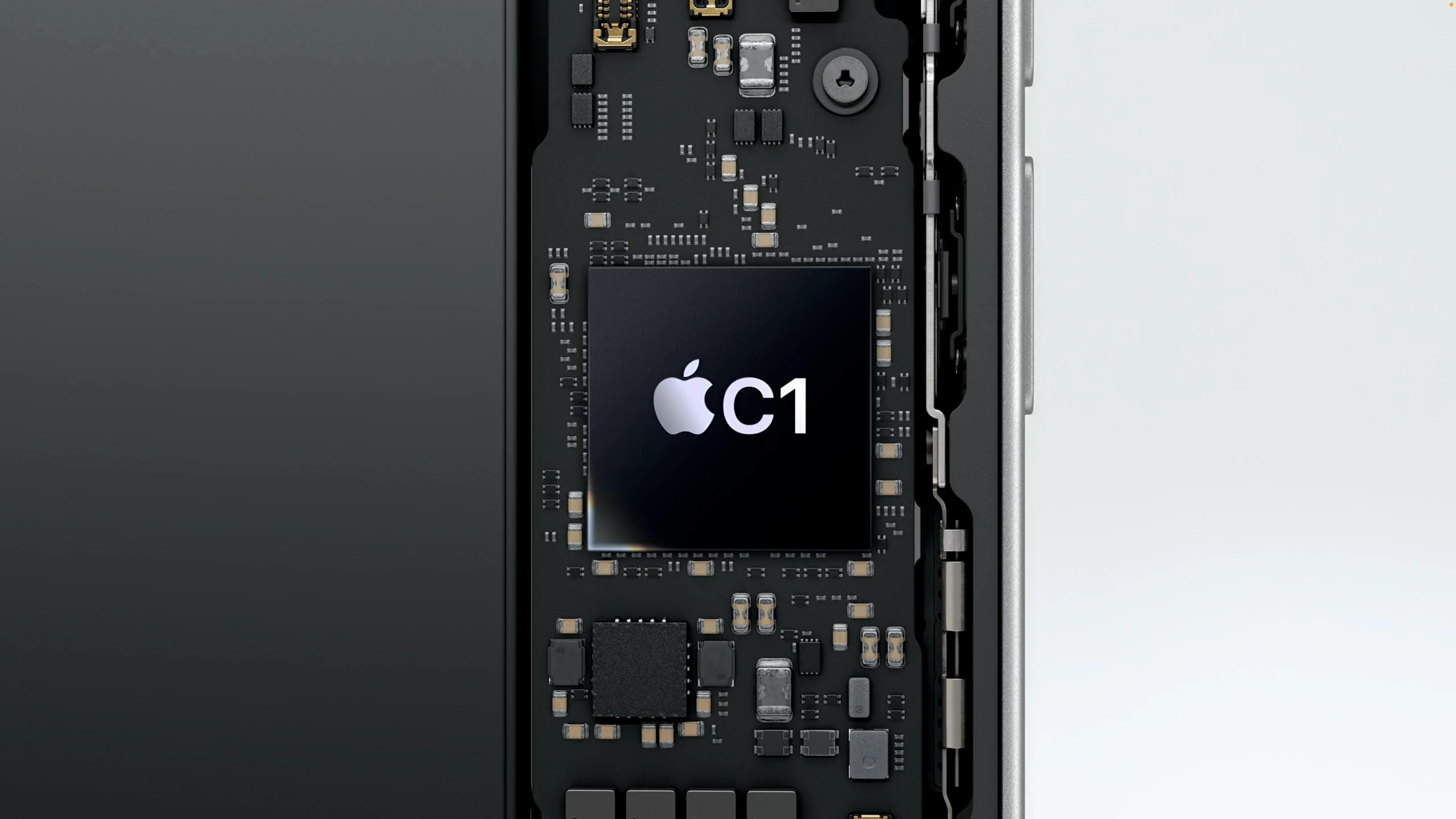 Chip C1 mới của Apple, thành phần modem di động tự phát triển lần đầu tiên.