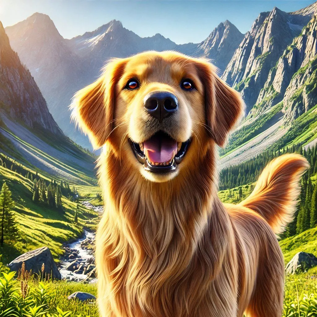 DALL-E cố gắng tạo hình ảnh chó Golden Retriever với độ chân thực nhưng kết quả vẫn còn giả tạo và đáng sợ