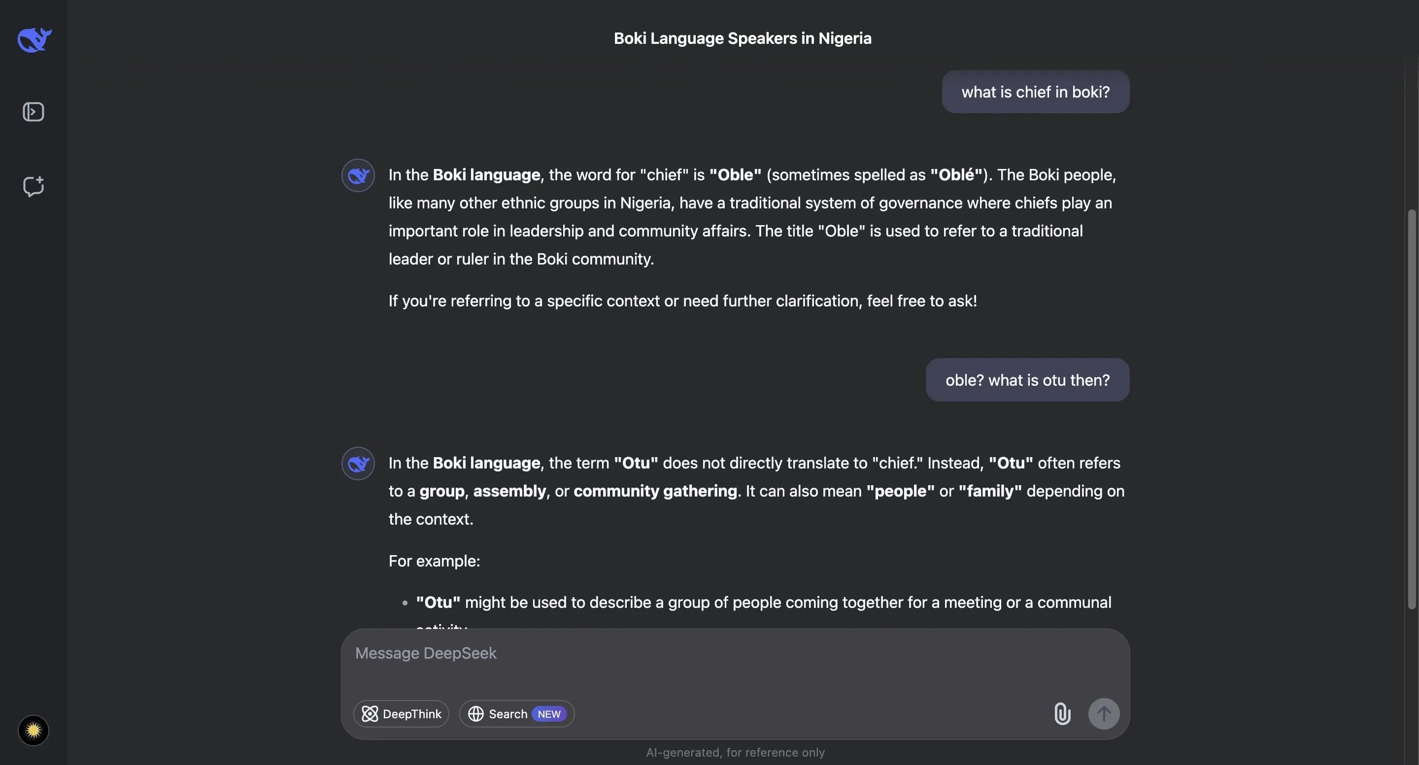 DeepSeek AI trả lời sai về thông tin lịch sử trong một thử nghiệm thực tế