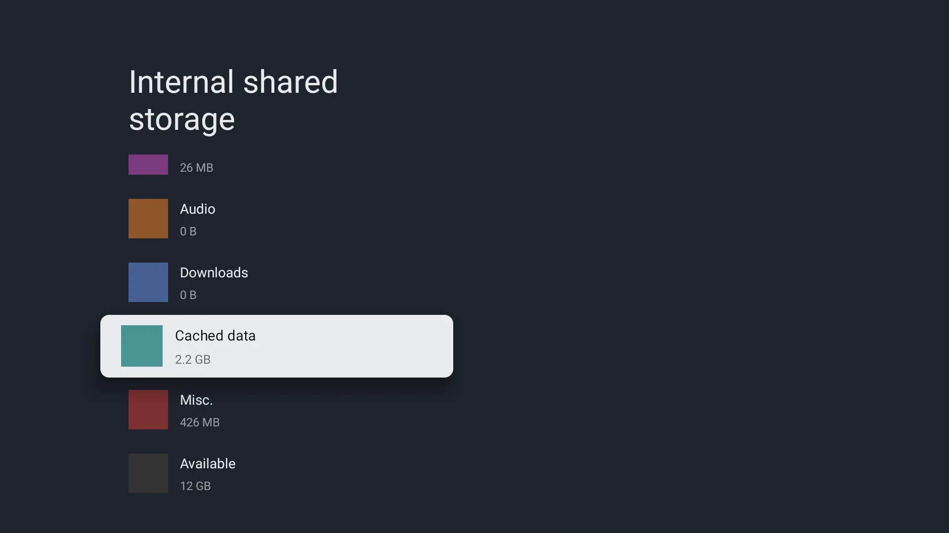Phân tích chi tiết mức sử dụng bộ nhớ trong trên Google TV