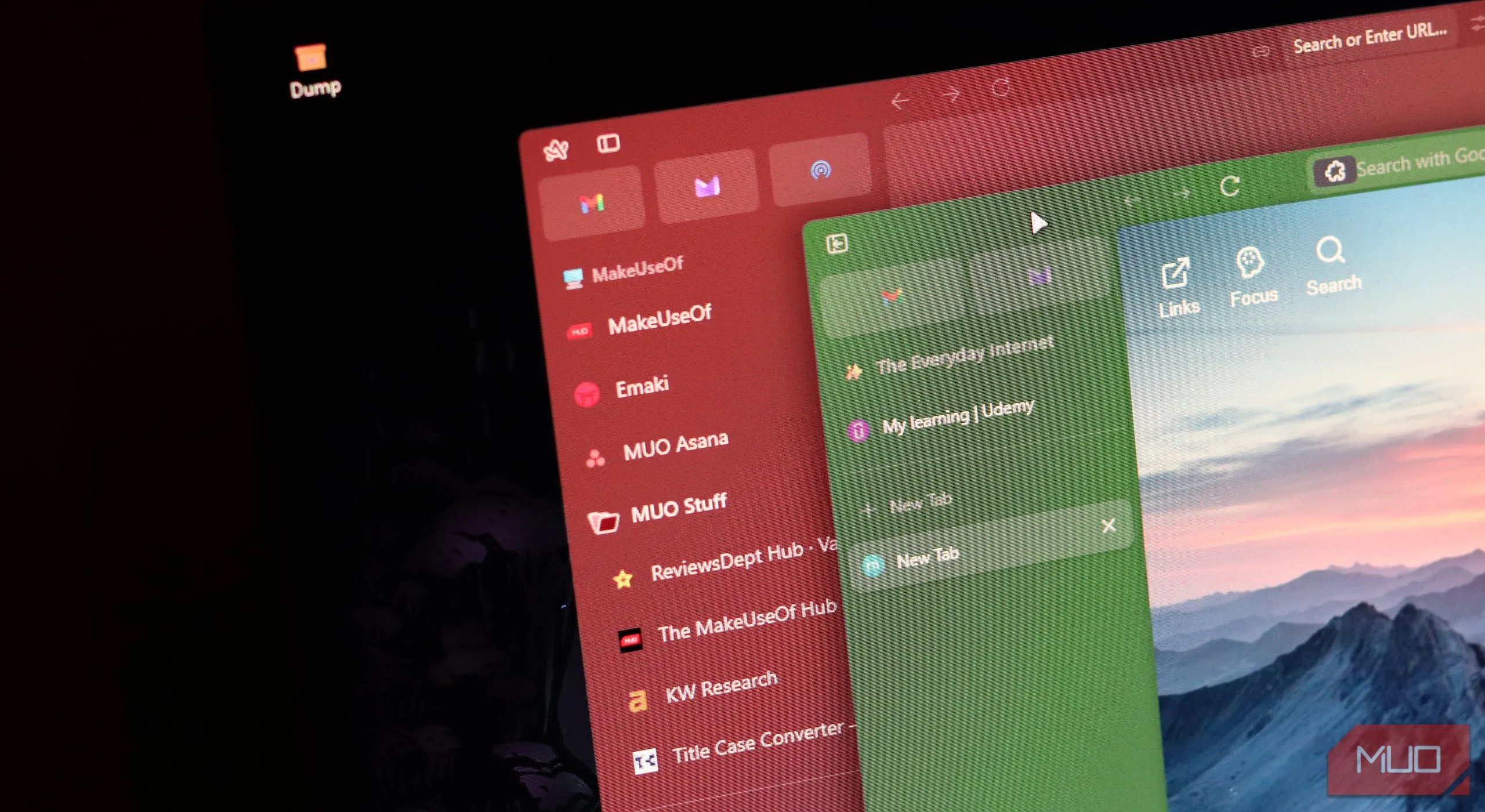So sánh tính năng tab dọc giữa trình duyệt Arc và Zen Browser