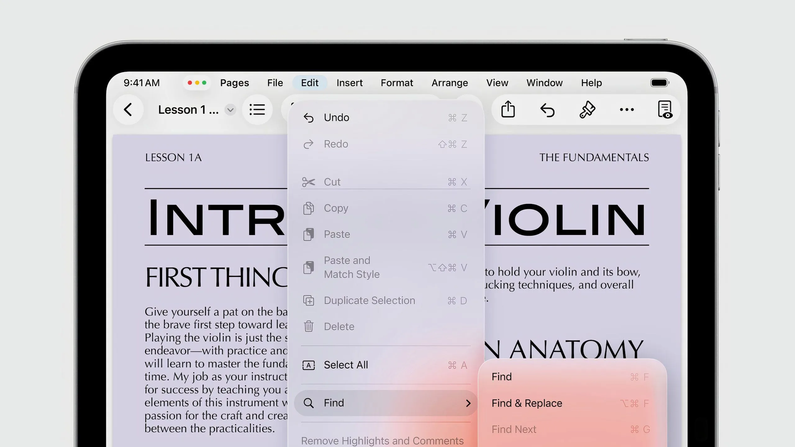 Thanh Menu iPadOS 26 tại WWDC 2025
