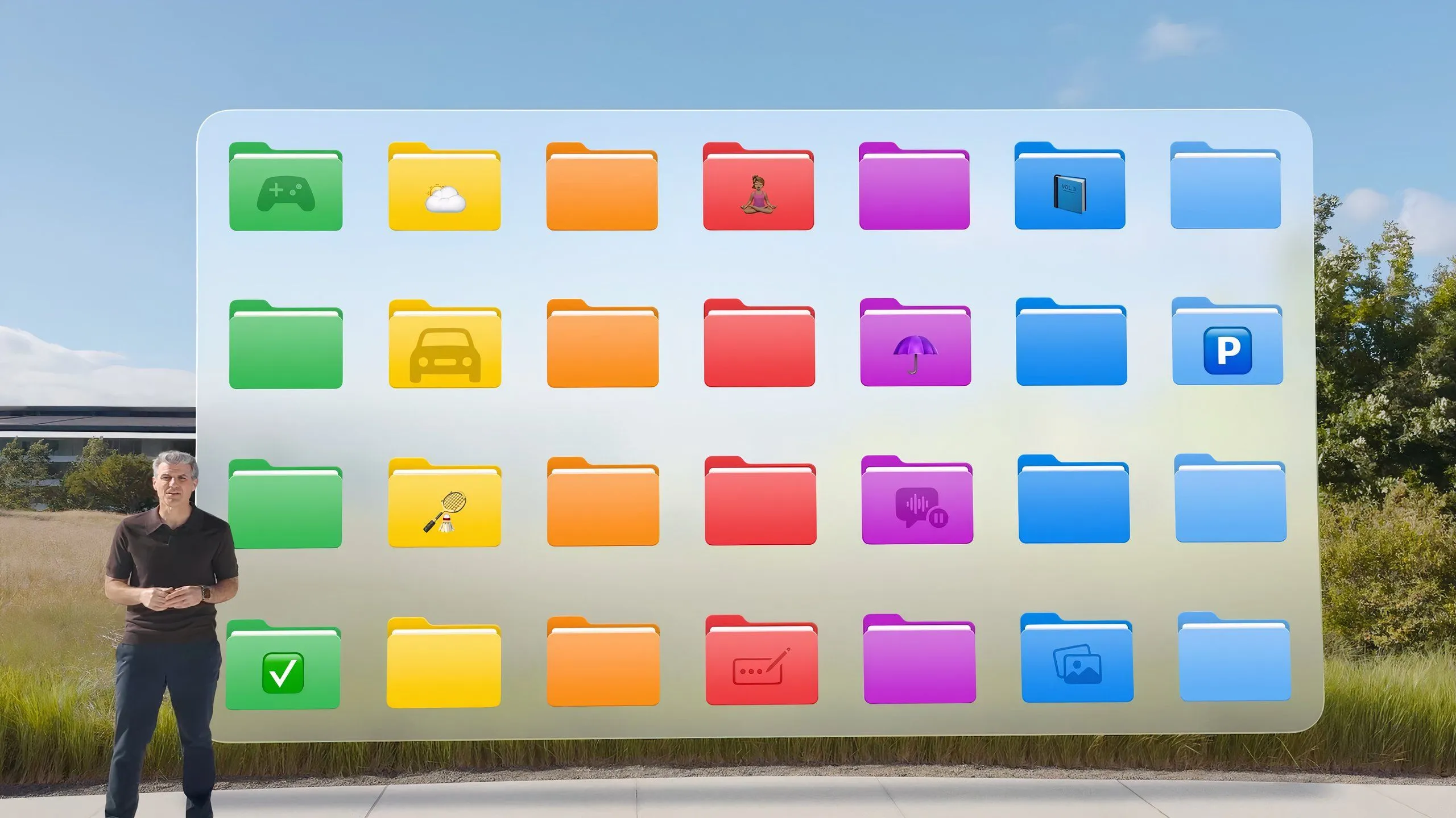 Tùy chọn thư mục màu sắc mới trong iPadOS 26