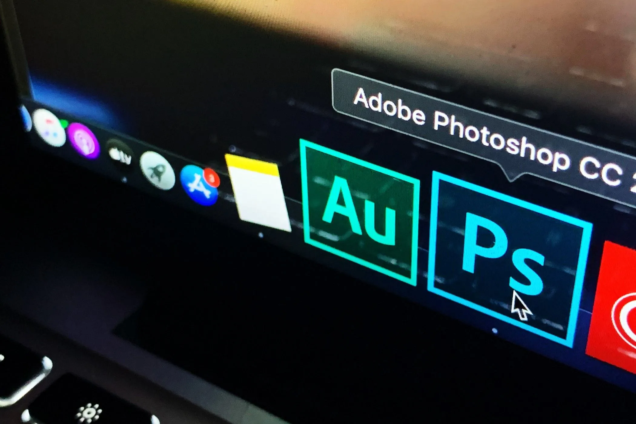 Biểu tượng ứng dụng Photoshop trên hệ điều hành macOS, tượng trưng cho định dạng PSD