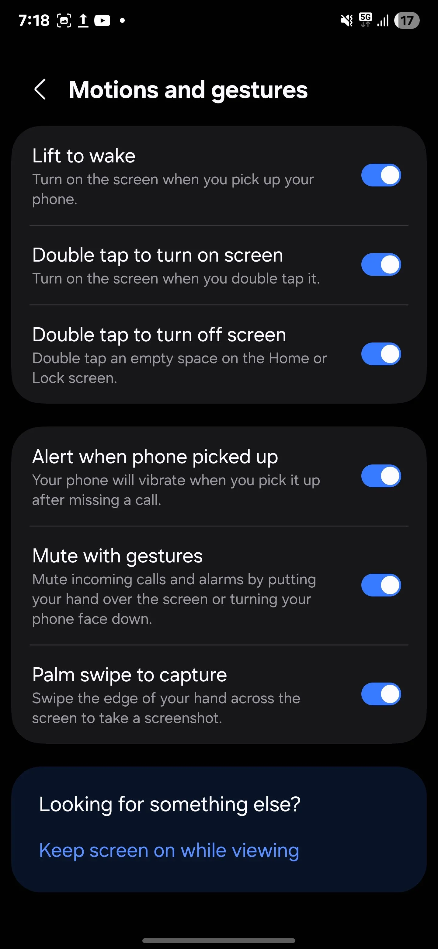 Cài đặt để tắt tính năng &quot;Nâng lên để đánh thức&quot; trên điện thoại Samsung, giúp người dùng tiết kiệm pin.
