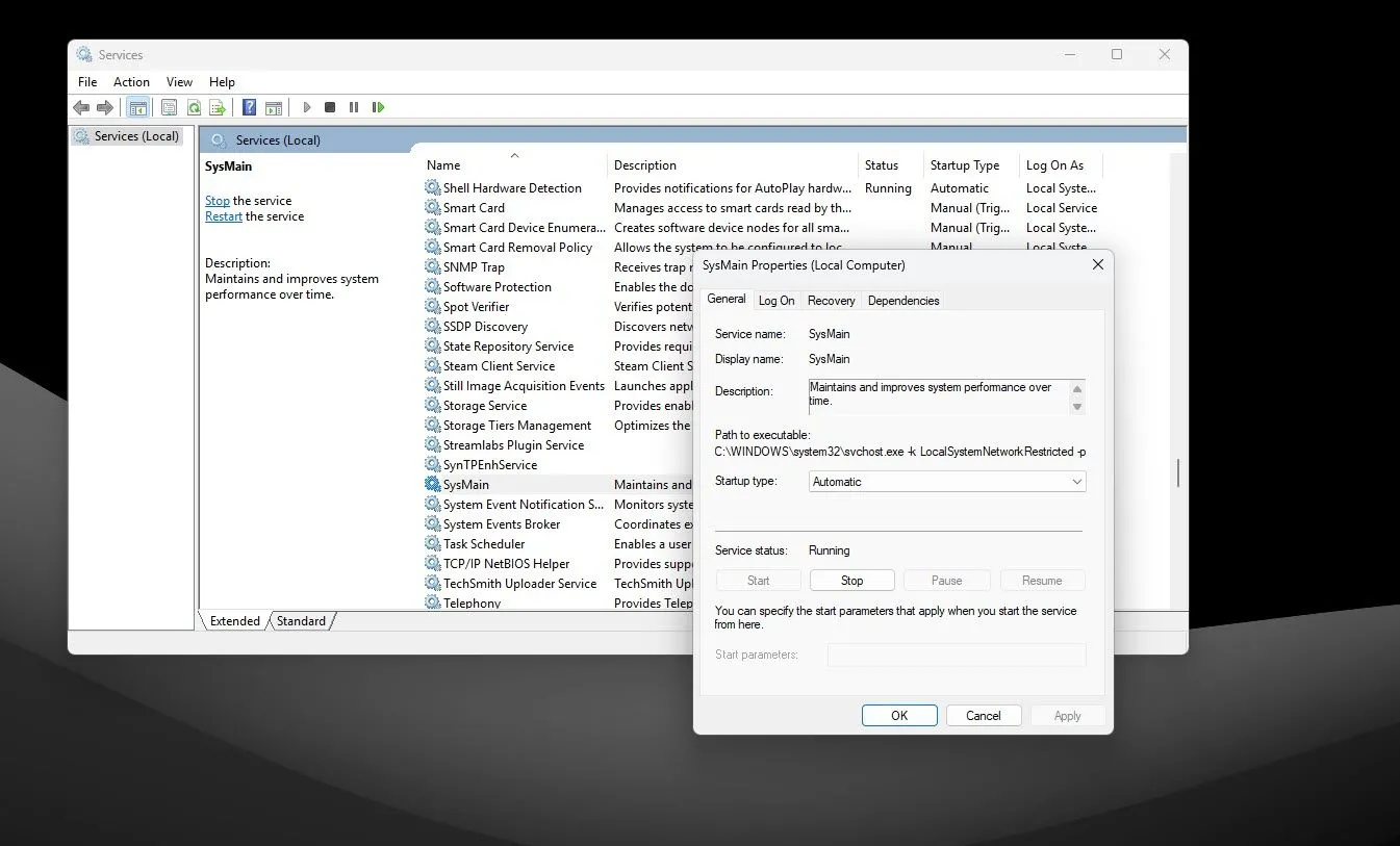 Giải Phóng CPU Windows: 5 Dịch Vụ Chạy Ngầm Bạn Có Thể Tắt Ngay