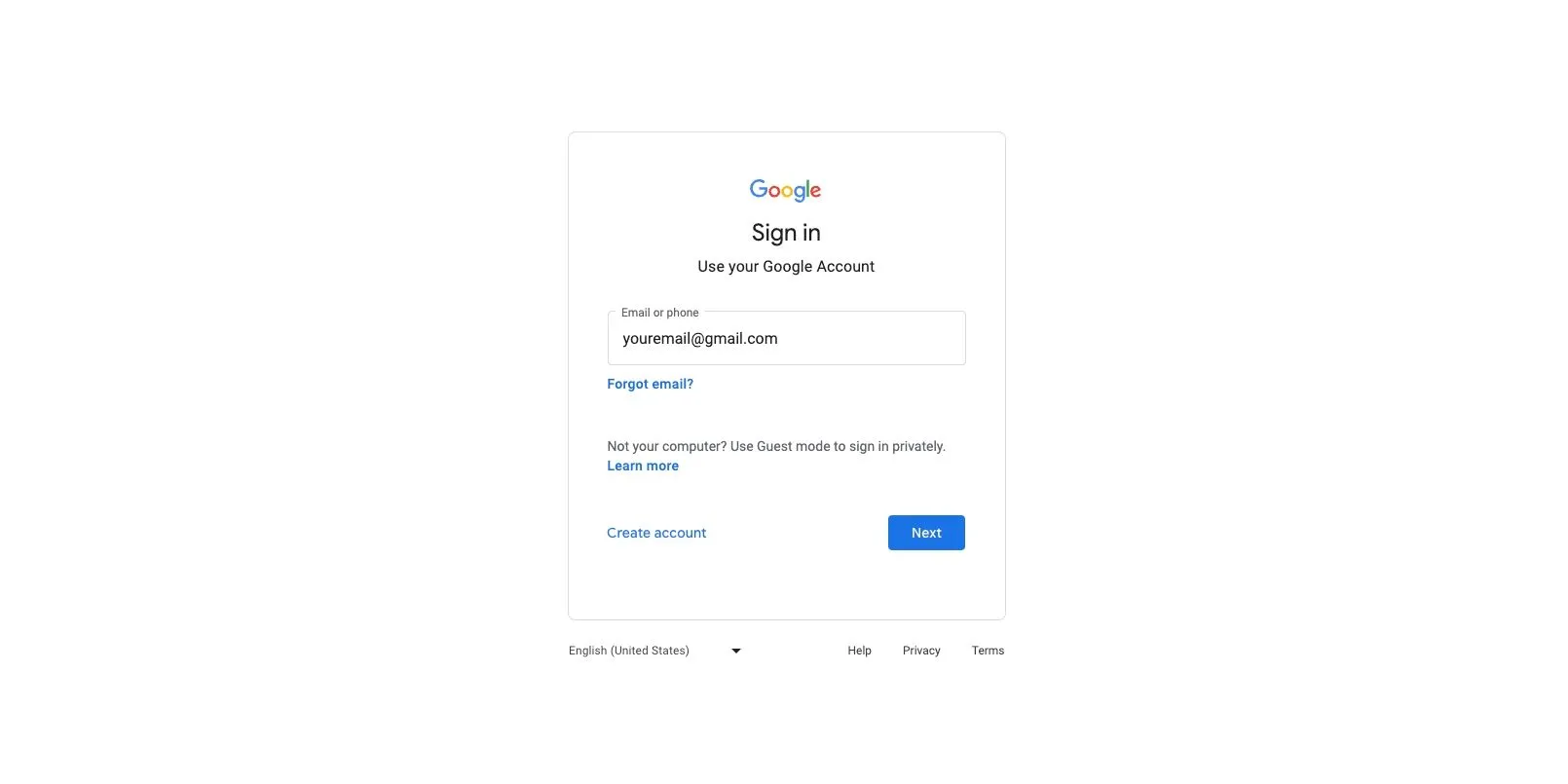 Giao diện đăng nhập bằng tài khoản Google, nhấn mạnh sự tiện lợi và cần thận trọng.