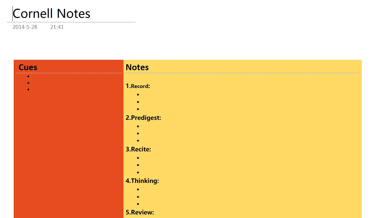 Giao diện OneNote hiển thị template đã cài đặt từ OneNote Gem