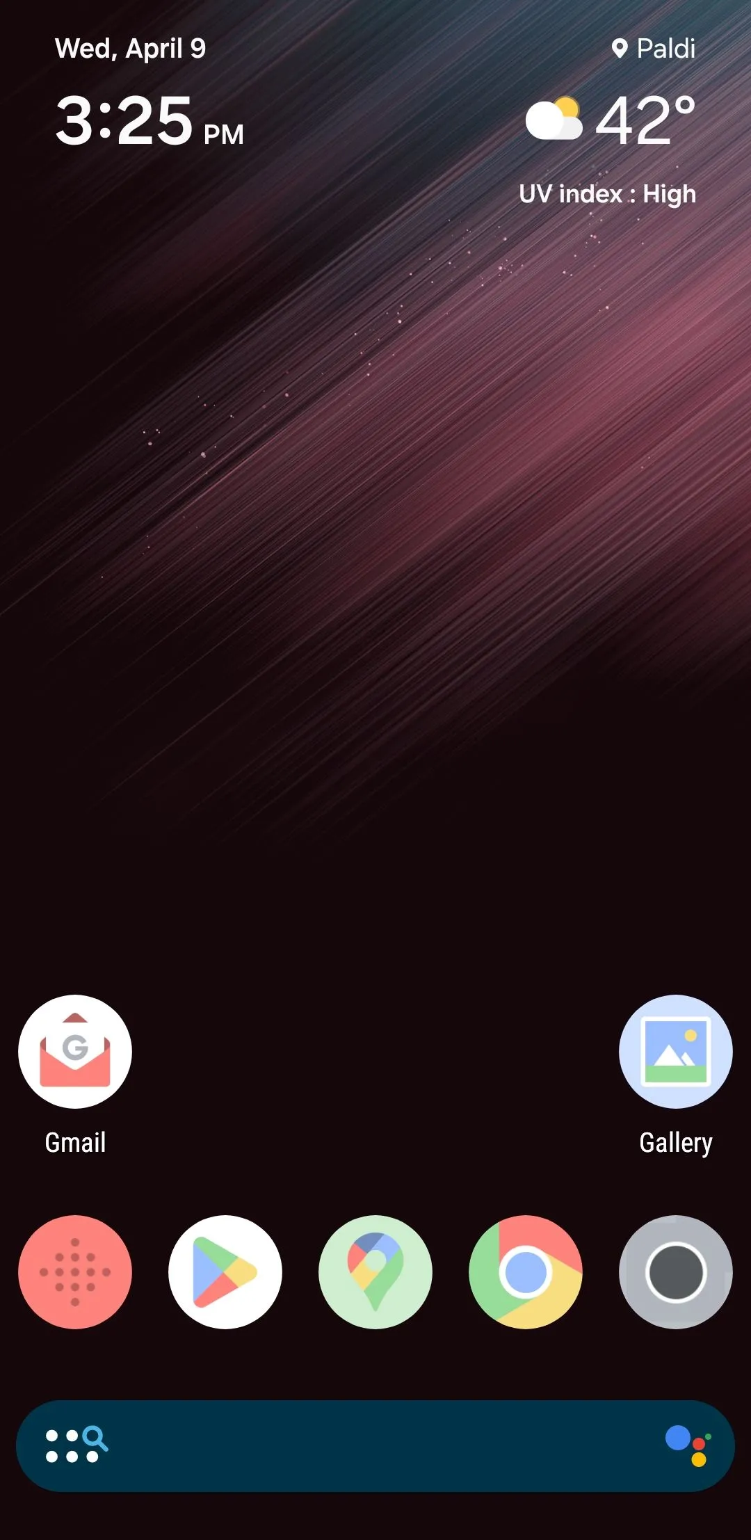Gói biểu tượng Delta trên điện thoại Android