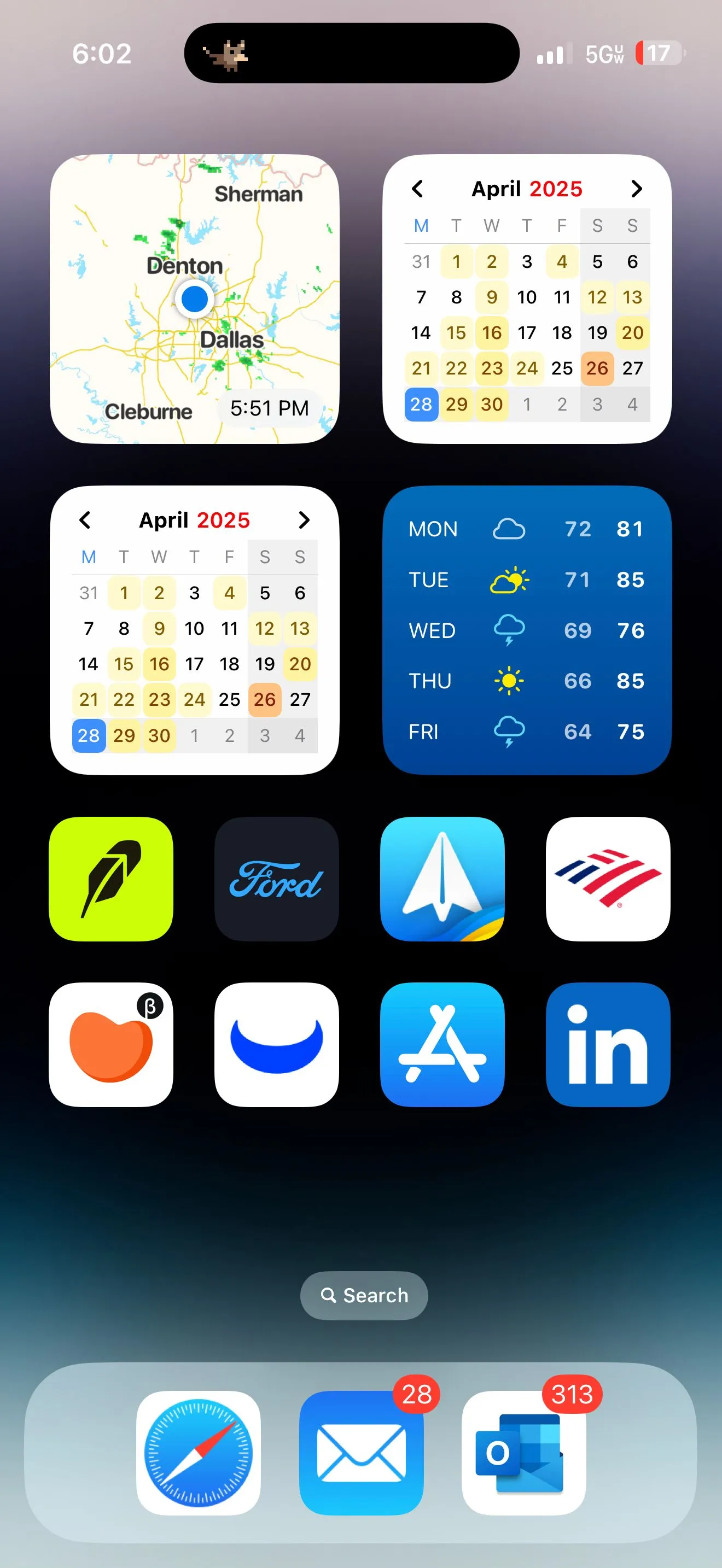 Hoạt động của Pixel Pals trên Dynamic Island iPhone