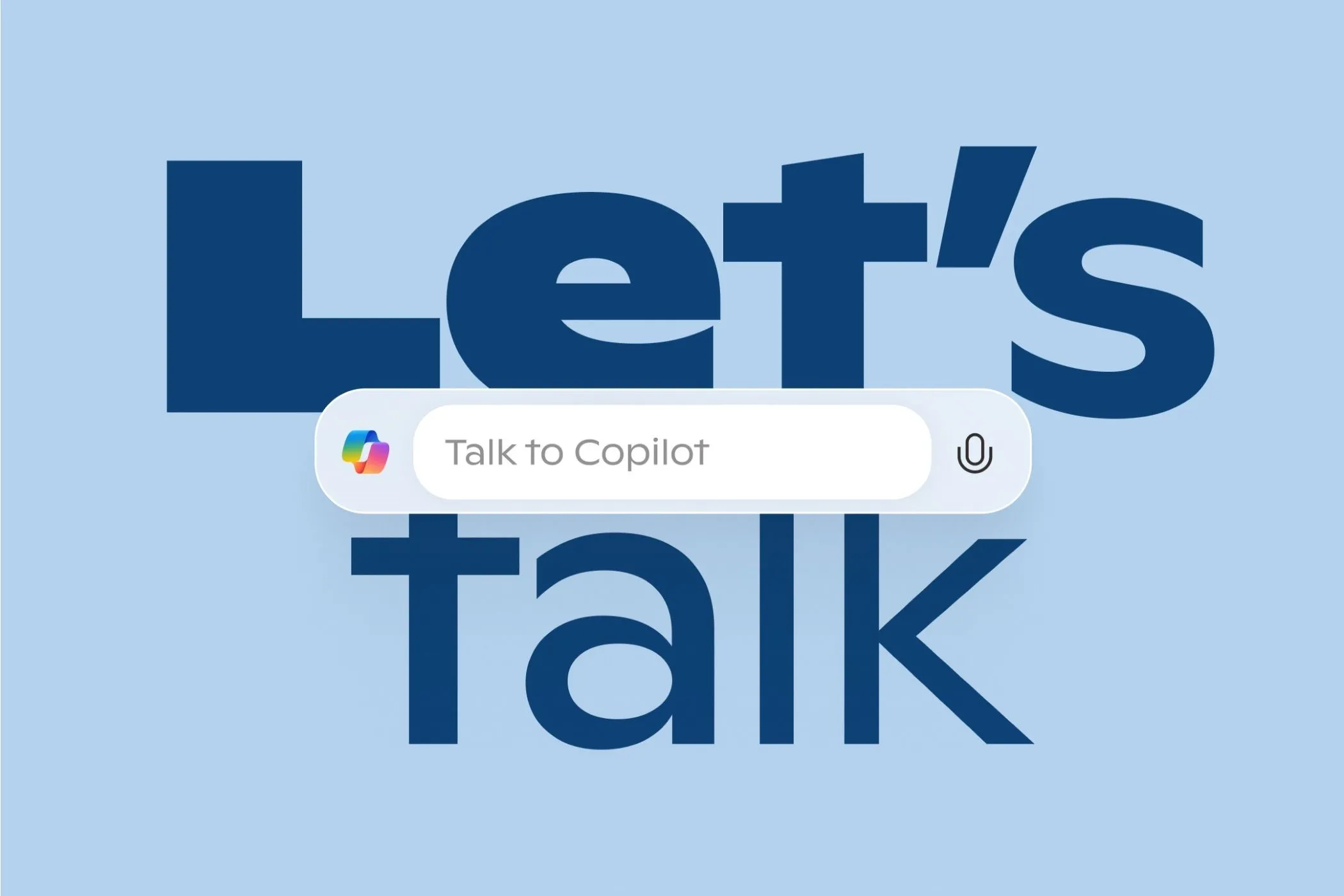 Hộp văn bản Copilot Voice trên nền văn bản có chữ &quot;let&quot;