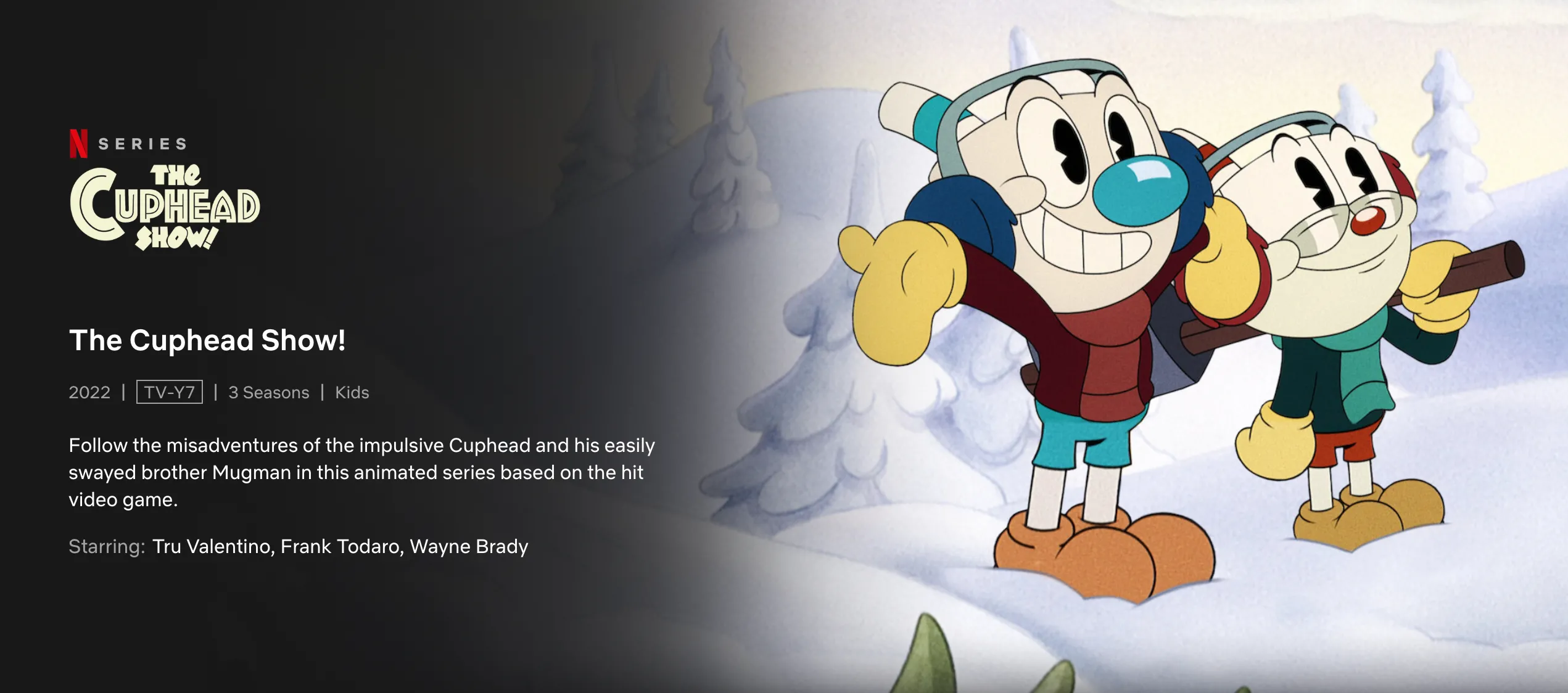 Loạt phim hoạt hình The Cuphead Show trên Netflix