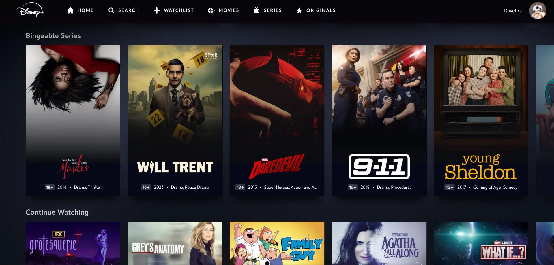 Một phần nội dung có thể &quot;cày&quot; trên Disney Plus, bao gồm các phim Marvel và Star Wars