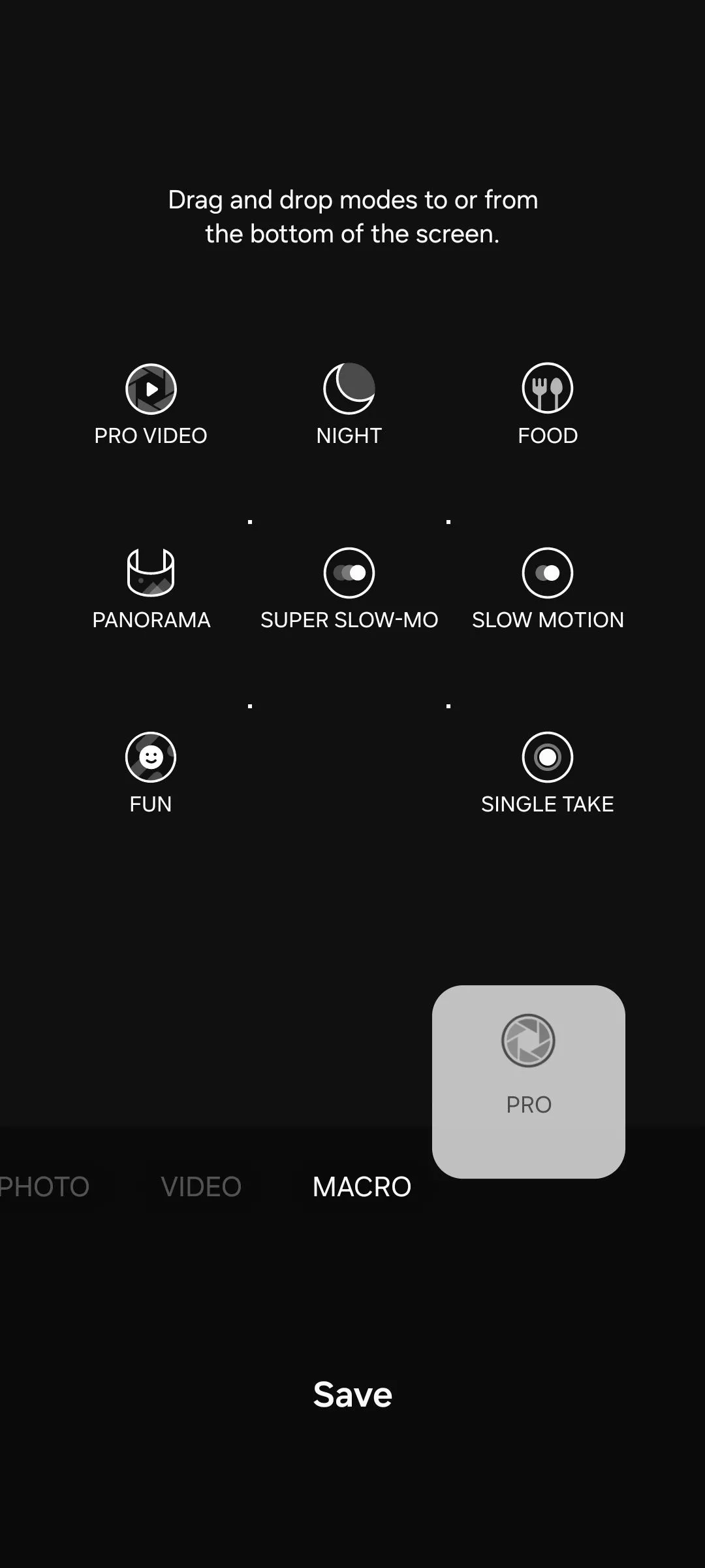 Thêm chế độ camera Pro Mode trên Samsung