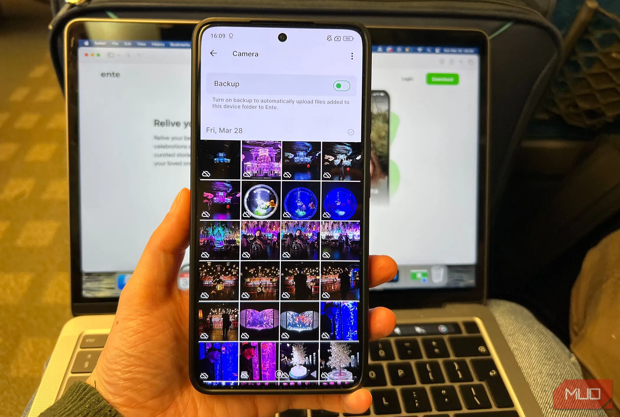 Thư viện Ente Photos sẵn sàng sao lưu ảnh