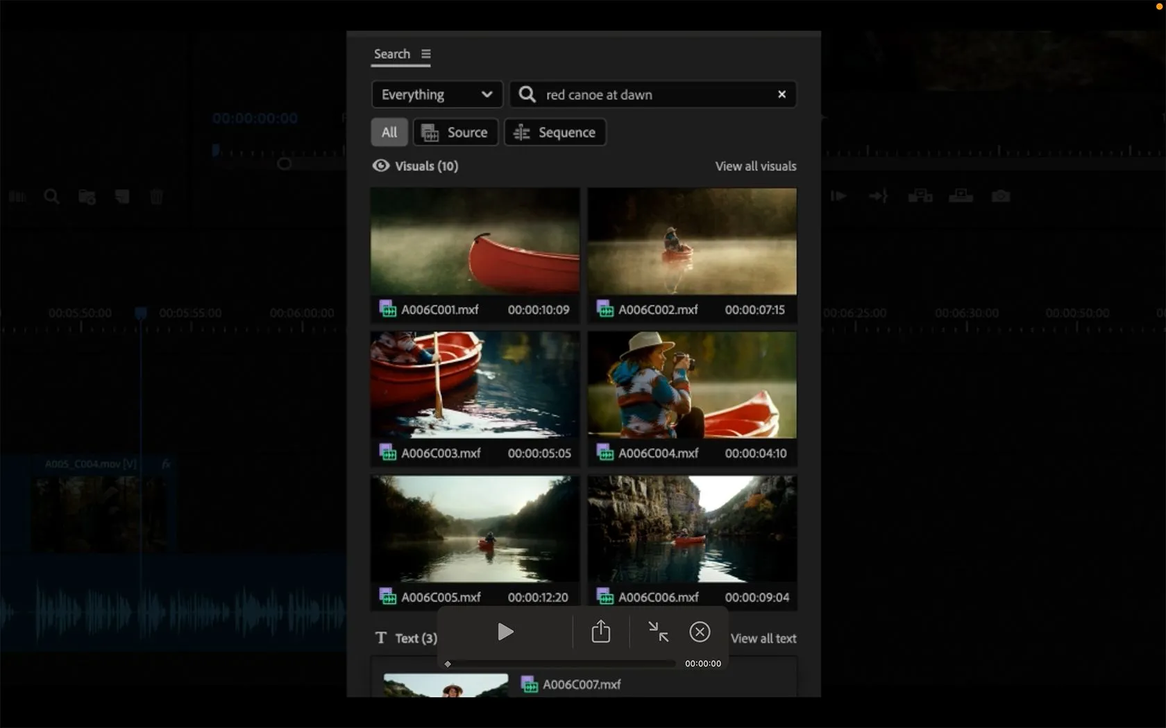Tìm kiếm thông minh AI trong Adobe Premiere Pro giúp tiết kiệm thời gian