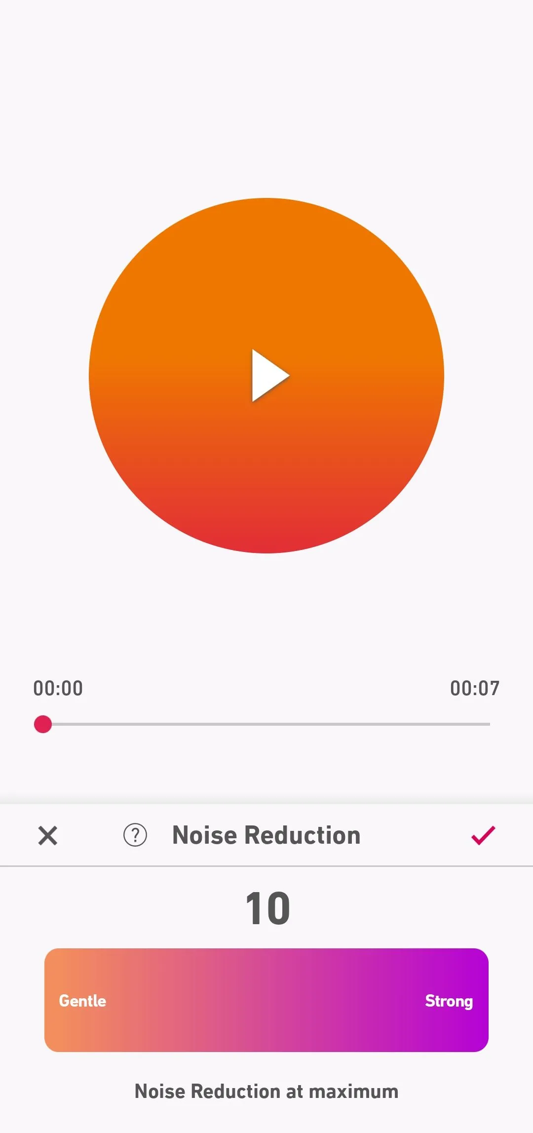 Tính năng giảm tiếng ồn và điều chỉnh chất lượng âm thanh chuyên nghiệp trong ứng dụng Dolby On
