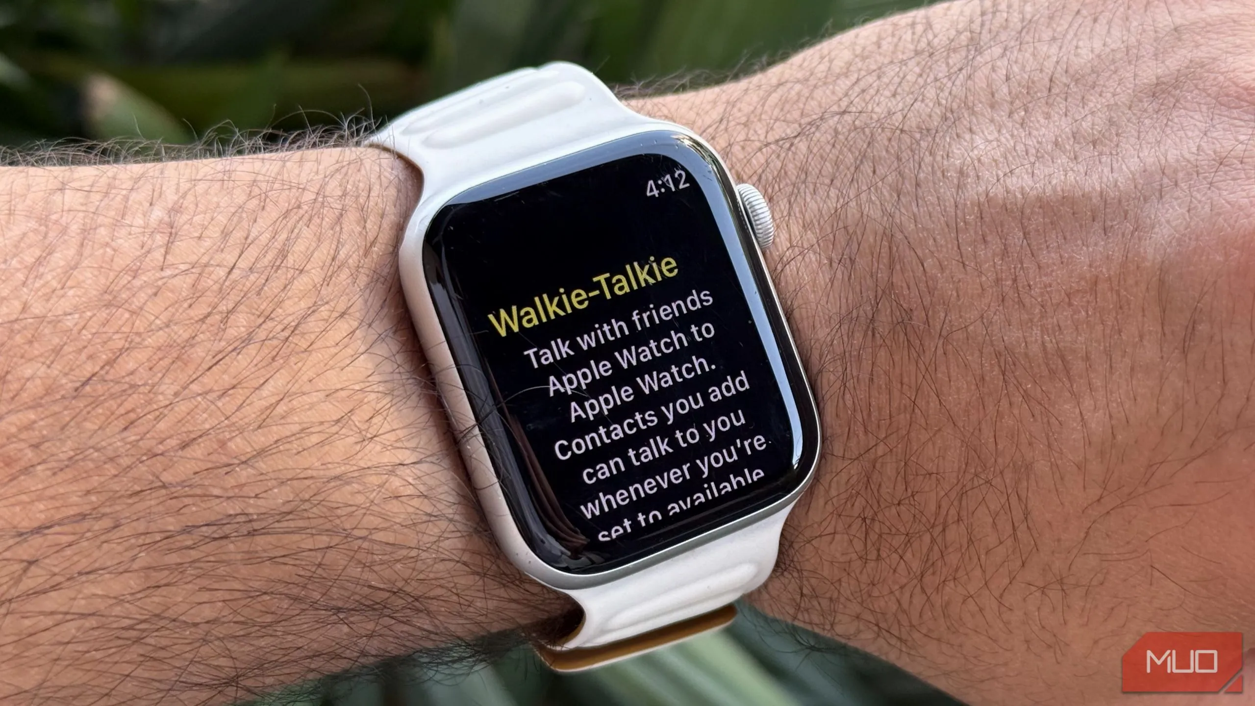 Tính năng Walkie-Talkie được kích hoạt trên giao diện Apple Watch