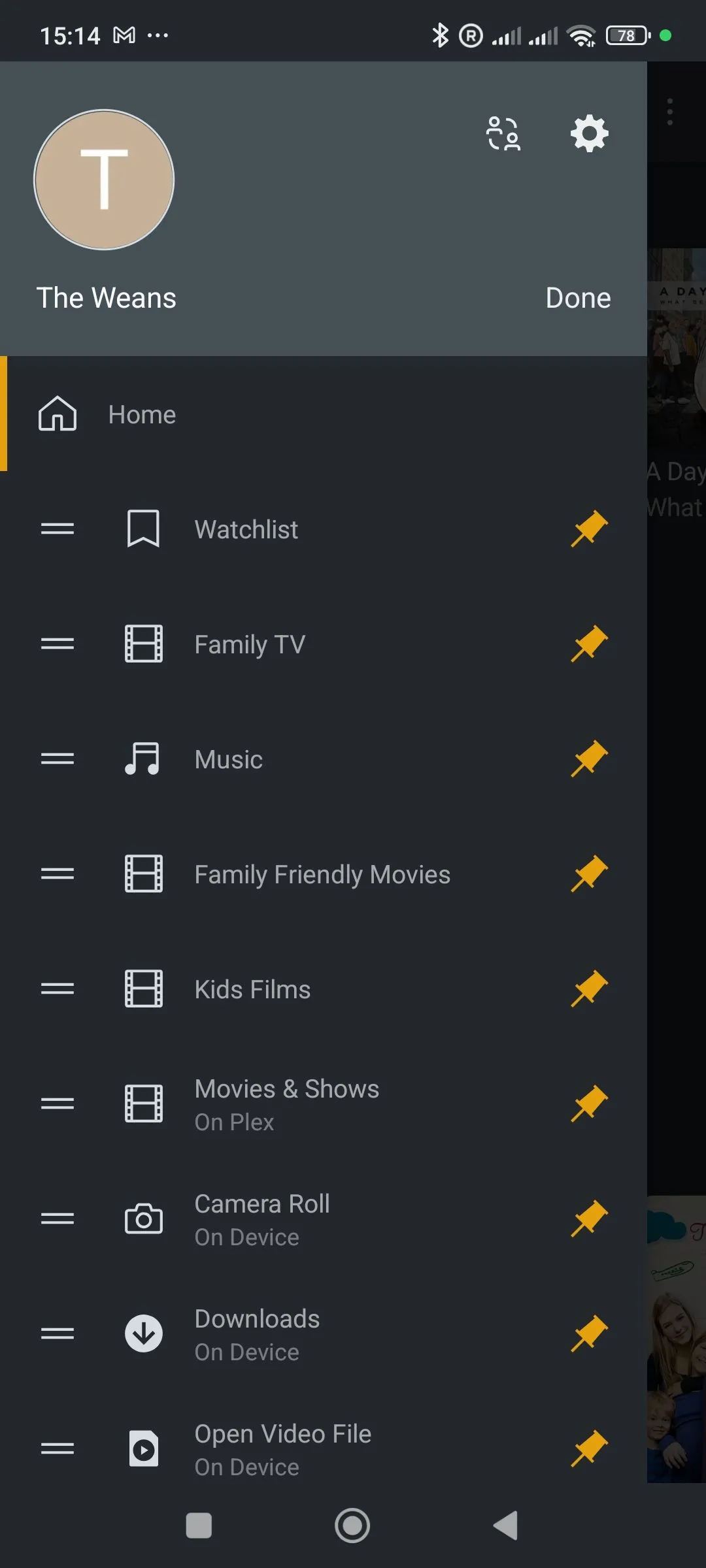 Tùy chỉnh các tùy chọn giao diện Plex trên điện thoại Android, tối ưu trải nghiệm và giảm bớt các tính năng không cần thiết