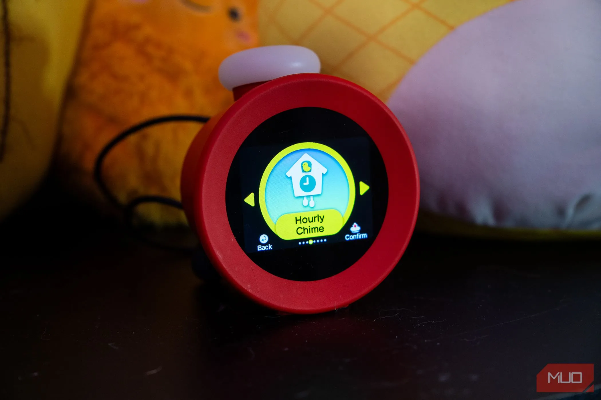 Tùy chọn bật/tắt chuông báo giờ hàng ngày trên Nintendo Alarmo